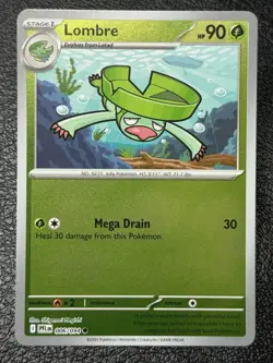 Lombre 006/094 - Reverse Holo - Pokemon TCG: Phantasmal Flames - NM - Image 1