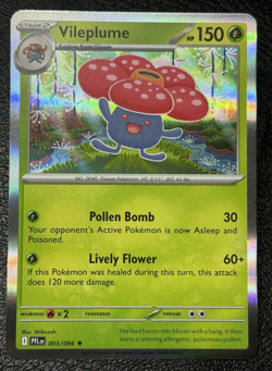 Vileplume 003/094 - Holo Rare - Pokemon TCG: Phantasmal Flames - NM - Image 1