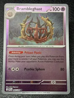 Brambleghast 047/094 - Reverse Holo - Pokemon TCG: Phantasmal Flames - NM - Image 1