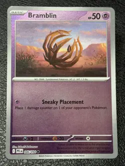 Bramblin 046/094 - Reverse Holo - Pokemon TCG: Phantasmal Flames - NM - Image 1