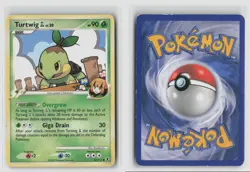 Turtwig Gl #85/111 Rising Rivals Common Pokemon TCG HP - Image 3
