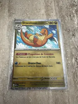 POKEMON MCDONALD CARD PROMO HOLO DRACOLOSSE 012/015 FRENCH Dragonite fr - Image 1