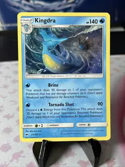 Kingdra 31/147 Holo Rare Burning Shadows Pokemon Holo Near Mint - Image 1