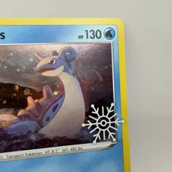 Pokemon TCG Crazy Swirl! Lapras Holiday Calendar Card 048/202 Stamped Promo NM - Image 2