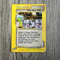 Moo-Moo Milk - 155/165 Expedition Base Set TCG - Trainer Pokemon Card NM-LP - Image 1