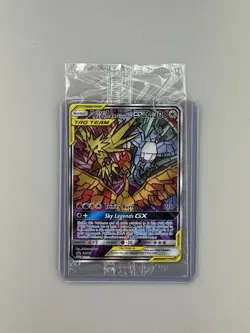 Pokemon SEALED Moltres & Zapdos & Articuno GX SM210 Hidden Fates ETB Promo - Image 1