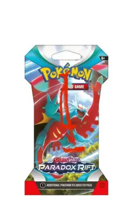 Pokemon TCG: Scarlet and Violet - Paradox Rift -Sleeved Booster Pack- Sealed - Image 1