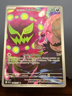 Pokemon Cynthia's Spiritomb 244/217 Me: Ascended Heroes Holo Illustration Rare - Image 1