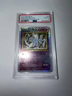 Pokemon Mewtwo 2002 Reverse Foil Legendary Collection #29 PSA 4 VG-EX - Image 1