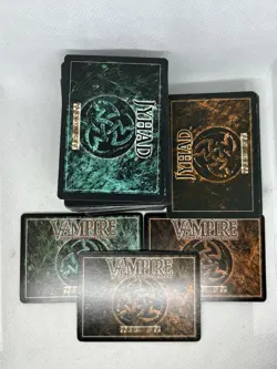 Vintage Jyhad- Vampire The Eternal Struggle, DeckMaster - 200+ Trading Cards - Image 1