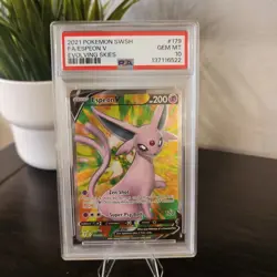 Pokemon Espeon V 179/203 Evolving Skies PSA 10 - Image 1