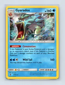 Gyarados 20/70 Holo Rare Dragon Majesty Pokemon Lightly Played - Image 1