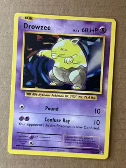 DROWZEE 49/108 COMMON EVOLUTIONS POKEMON LIGHTLY PLAYED - Image 1