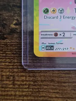 Pokemon TCG Pikachu EX 277/217 Ascended Hero’s Pack Fresh Mint Condition - Image 3