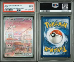 2023 Pokemon SVP en Mew EX 151 Ultra Premium Collection #053 PSA 9 Mint - Image 3
