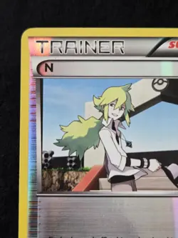 N Supporter BW100 Black & White Holo Promo League Stamped Pokemon - Image 3
