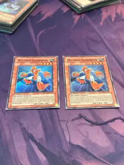 Yu-Gi-Oh! Machina Gearframe SD: Machina Mayhem SR SDMM-EN002 1st Edition - Image 2