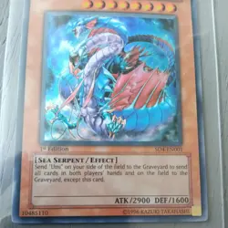 Yugioh - SD4-EN001 - Ocean Dragon Lord - Neo-Daedalus - Ultra Rare - 1st Edition - Image 3