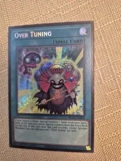 Yu-Gi-Oh! Battles of Legend: Glorious Gallery Over Tuning BLGG-EN034 Secret Rare - Image 1
