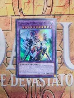 Elemental HERO Cosmo Neos Super Rare SAST-EN036 1st Edition NM Yugioh - Image 1