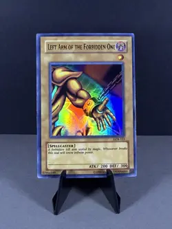 Yu-Gi-Oh Left Arm of the Forbidden One, LOB-123, Near Mint Unplayed - Image 1