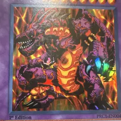 Konami Yu-Gi-Oh! Meteor B. Dragon PRC1-EN004 Super Rare Holo 1st Ed EN - Image 3
