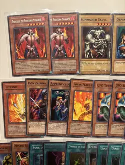 Fire Monarch Goat Deck Thestalos x2 Zaloog Time Wizard Summoned Skull | Yugioh - Image 2