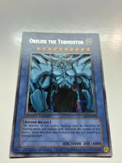 USA Seller Yugioh Obelisk The Tormentor JMP-EN004 Prismatic Secret Rare VLP - Image 2