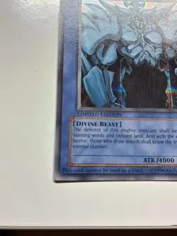 USA Seller Yugioh Obelisk The Tormentor JMP-EN004 Prismatic Secret Rare VLP - Image 5