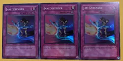 3x Jam Defender RP02-EN036 **SUPER RARE** Retro Pack 2 YUGIOH! - Image 1