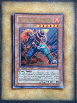 Yugioh Flamvell Commando ANPR-EN086 Ultra Rare 1st Ed LP - Image 1