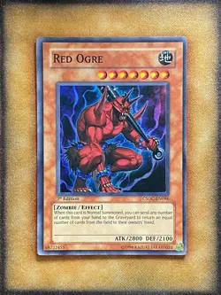 Yugioh Red Ogre CSOC-EN096 Super Rare 1st Ed NM - Image 1