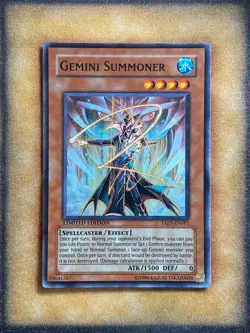 Yugioh Gemini Summoner TAEV-ENSP1 Super Rare Limited Edition NM - Image 1