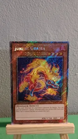 Yu-Gi-Oh Dark Jurrac Guaiba #RA03-EN242 Platinum Secret Rare 1st Edition - Image 4