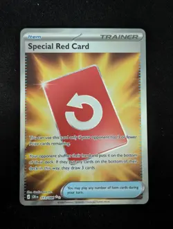 Special Red Card 113/086 Ultra Rare ME04: Chaos Rising Holo CRI - Image 1