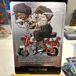 Bandai Dragon Ball Super Card Game Energy Marker Master Roshi Foil EN E-58 - Image 1