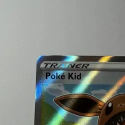 2021 Pokemon TCG Shining Fates Trainer Full Art Poke Kid 070/072 Card VG - Image 2