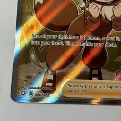 2021 Pokemon TCG Shining Fates Trainer Full Art Poke Kid 070/072 Card VG - Image 4
