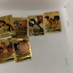 Set of 20 Gold Foil cards Fan Art Pokemon Cards - Image 3
