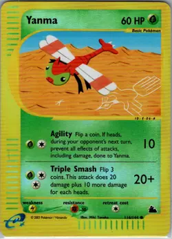Yanma 116/144 Skyridge NM Pokemon Card - Image 1
