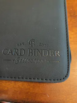 Card Binder Holder 288 Pockets Zippered Ringless Side load - Image 2