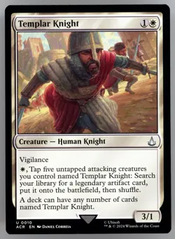 Templar Knight Universes Beyond: Assassin's Creed Regular - Image 1