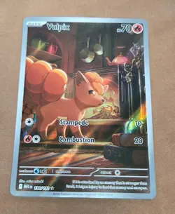 Vulpix 138/132 Mega Evolution Illustration Rare Pokemon TCG Card MP - Image 3