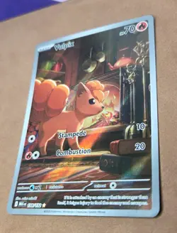 Vulpix 138/132 Mega Evolution Illustration Rare Pokemon TCG Card MP - Image 5