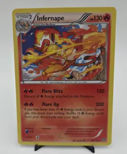 Pokemon Card Steam Siege Infernape 20/114 Holo Rare Lp - Image 1