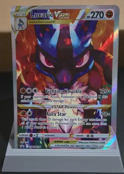 Lucario VSTAR SWSH214 SWSH: Sword & Shield Promo Cards Holo - Image 1
