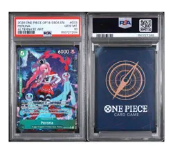 One Piece Card Game TCG Perona OP14-033 Alt Art PSA 10 - Image 4