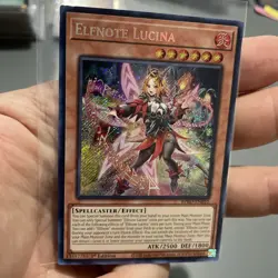 Elfnote Lucina BPRO-EN010 SECRET RARE 1st Edition NM! FREESHIPPING +Bonus Cards! - Image 1