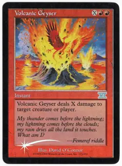 Violent Geyser FNM Friday Night Magic Promos SHIFTED FOIL MISPRINT MTG SP-NM AZ1 - Image 1