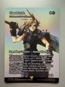 2025 MTG Cloud Strife Najeela The Blade Blossom Foil #0042 FCA EN Final Fantasy - Image 1